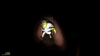 Impossible to escape from shrek in maze (Gmod)