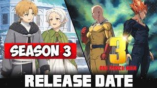 Mushoku Tensei Season 3 Release Date | One Punch Man Season 3 Release Date (Hindi) | Sam Boy