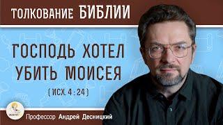 Господь хотел убить Моисея  (Исх. 4:24)  Профессор Андрей Сергеевич Десницкий