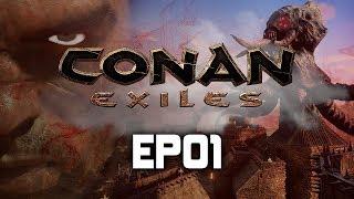 Conan Exiles | Multiplayer Co-op | EP01 "Humble Beginnings"