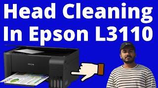 How to Head Clean in Epson L3110 Printer |How to Head Cleaning Epson L3110 Scanner |Bangla Tutorial