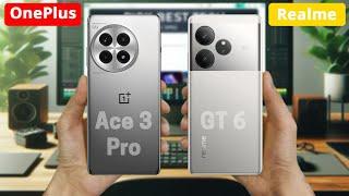OnePlus Ace 3 Pro Vs Realme GT 6 | Specs Comparison || Which One's Better?