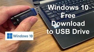 How to Download Windows 10 from Microsoft - Windows 10 Download USB Free & Easy - Full Version