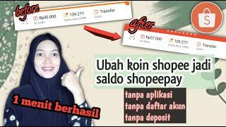 Terbaru Cara tukar koin Shopee ke Shopeepay 2024 || ubah koin shopee jadi shopeepay 2024