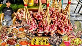 SATE KAMBING GEMOY, POTONGANNYA GEDE2 BIKIN KETAGIHAN, MENU TERKOMPLIT TERNIAT- Warung Bu Suwarni