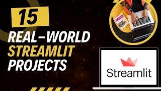 15 Amazing Streamlit Projects with Python in Urdu/Hindi | Build Streamlit Basic To Advanced Projects