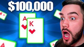 THE $100 TO $100,000 CHALLENGE (STAKE)
