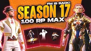 NEW SEASON 17 | 100 RP MAX | PUBG MOBILE | FM RADIO GAMING