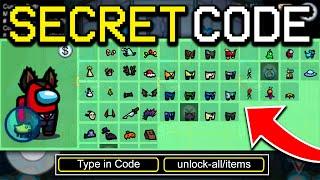 SECRET CODE TO UNLOCK ALL SKINS, PETS & HATS FOR FREE IN AMONG US! (iOS/ANDROID/PC)