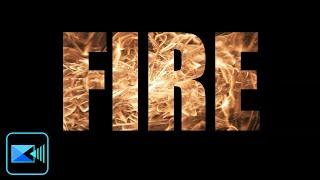 Fire Text Animation Effect in Under 5 Minutes | PowerDirector