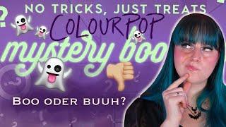 Colourpop Halloween Mysterybox Oktober`24 | Boo  oder doch eher buuh  ?| Unwissend Schön