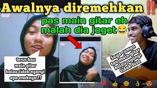 Viral‼️Main lagu Cikini kegondangdia ke cewe di Ome TV Auto dia joget