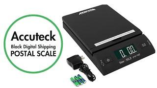 Accuteck Black Digital Shipping Postal Scale | $100k Bonuses in Description