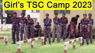 NCC Girls TSC Obstacle Training 2023 | TSC Camp Video 2023 | NCC TSC Obstacle Training | #obstacles