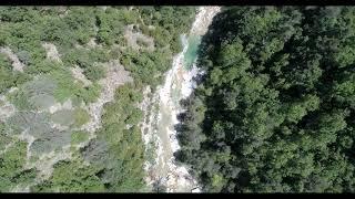 Clip de muestra Barranco de Forcos (Huesca) a vista de dron - EOSDRON