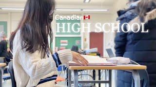 day in my life as a Canadian High School student  winter edition