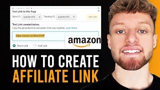 How To Create Amazon Affiliate Link (Generate Product Link)