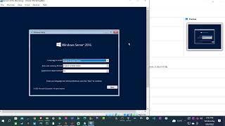 Installing windows server 2016 on Virtual Box