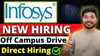 Infosys Off Campus Hiring 2024 | Infosys hiring | Apply online | Job4freshers