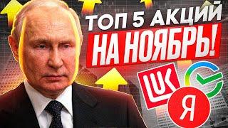 ЭТИ АКЦИИ ВЫСТРЕЛЯТ В НОЯБРЕ! Лучшие идеи на коррекции!