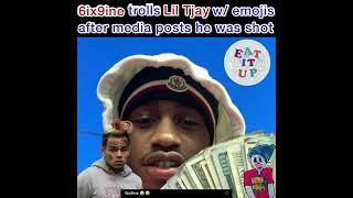 6ix9ine trolls Lil Tjay getting shot