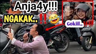 Anj4y NGAKAK‼️Gokil di lampu merah #pranklampumerah