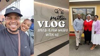 VLOG| Spend a few weeks with us| Church with mom and big sis| Dinner date  | KUNYE in Ballito