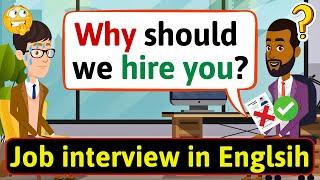 Tell Me About Yourself | Job Interview Conversation in English | Question and Answer 