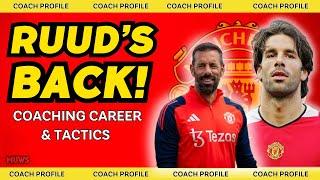 Ruud Van Nistelrooy's Tactics & Philosophy! Manchester United's New Coach!