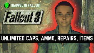 Unlimited Caps, Ammo, Repairs and Items Glitch Fallout 3