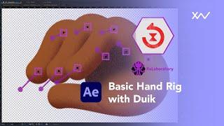 How to rig a Hand for a very simple animation with Duik (17 ) Ángela