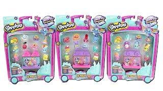 Shopkins World Vacation Season 8 Boarding to Europe 12 Packs Unboxing Toy Review