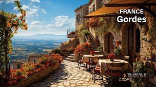 Gordes France  French Village Tour - Most Beautiful Villages in France - 4k video