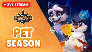 Pet Season and Golden Tickets Giveaway LIVE STREAM! | Hero Wars: Dominion Era