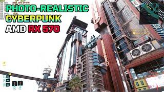 Cyberpunk 2077 su RX-570 4GB