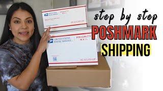 How To Ship Your Poshmark Packages| Shipping Tips For Beginners 2022