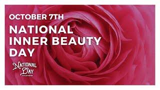 National Inner Beauty Day | October 7, 2024 - National Day Calendar