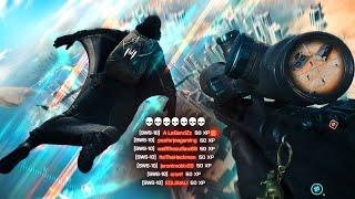 WINGSUIT SNIPER KILLSTREAKS ™ | Battlefield 2042 BEST Sniper TRICK SHOT in THE WORLD !!! EVER !!!