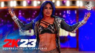 WWE 2K23 Sasha Banks Mod w/ Entrance Theme | New WWE 2K23 Mods