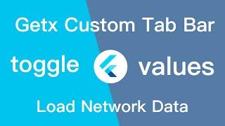 Flutter Custom Tab Bar with Getx | Load Network Data | Restful Api