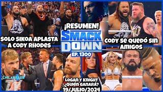 WWE SmackDown 19 Julio 2024 | RESUMEN Y RESULTADOS