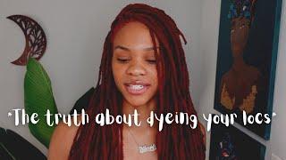 the truth about dyeing your locs.