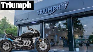 Triumph showrooms in Lucknow# Vibhuti Khand, Gomtinagar# Lucknow# U. P