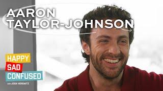 Aaron Taylor-Johnson talks KRAVEN THE HUNTER, Pietro, KICK-ASS I Happy Sad Confused