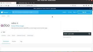 Install Odoo 14 on Docker Container