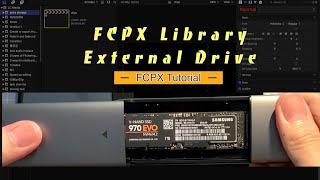 Move FCPX Library to External Drive | Final Cut Pro X Tutorial