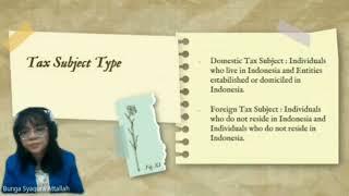 Tax Subject and Tax Object - Bunga Syaqura A (20200101217)