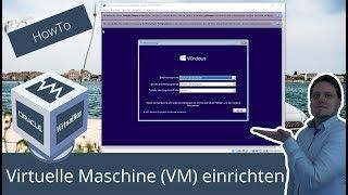 Virtuellen PC / Virtuelle Maschine mit Windows 10 einrichten - German / Deutsch