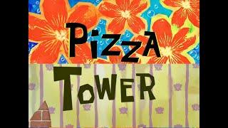 Pizza Tower but it's SpongeBob