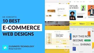 10 Best E-commerce Websites Design | UX Animation Concepts 2022